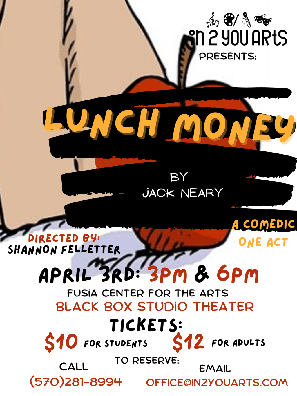Lunch Money on April 3rd!